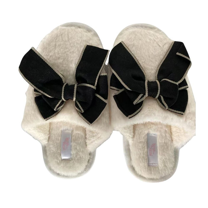 Pantuflas Ribbon Negra