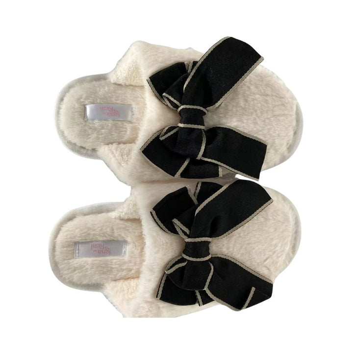 Pantuflas Ribbon Negra