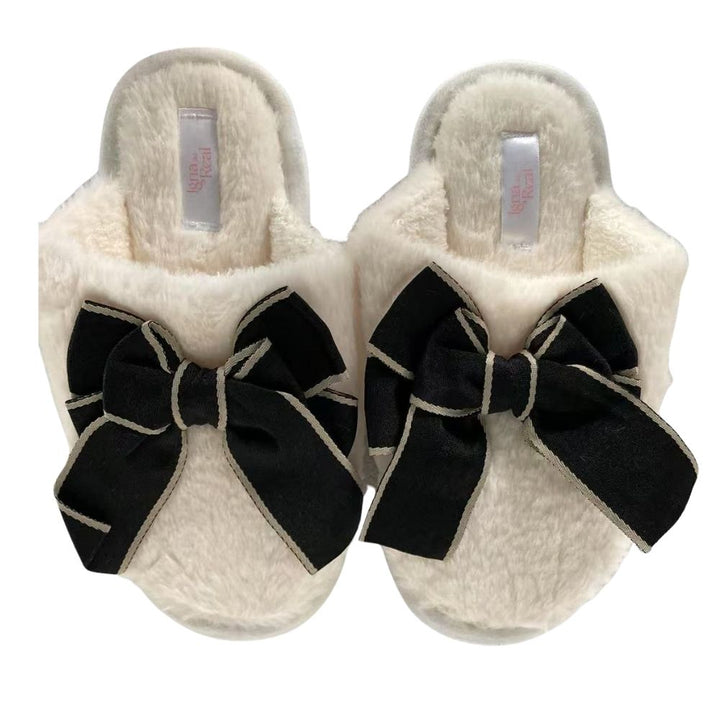 Pantuflas Ribbon Negra