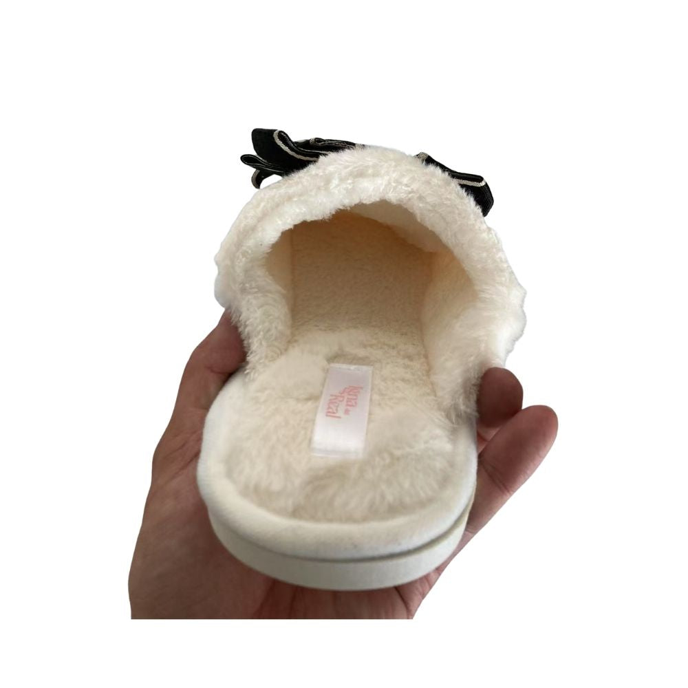Pantuflas Ribbon Negra