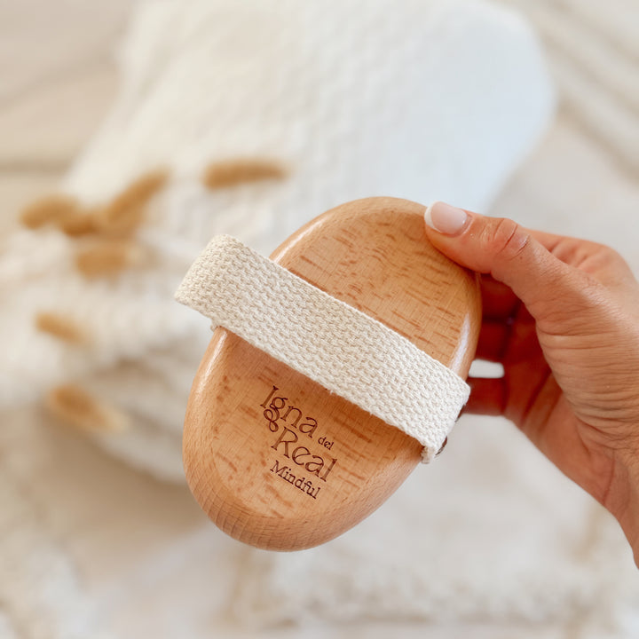 Cepillo Corporal Natural y Vegano (Cepillado en Seco)