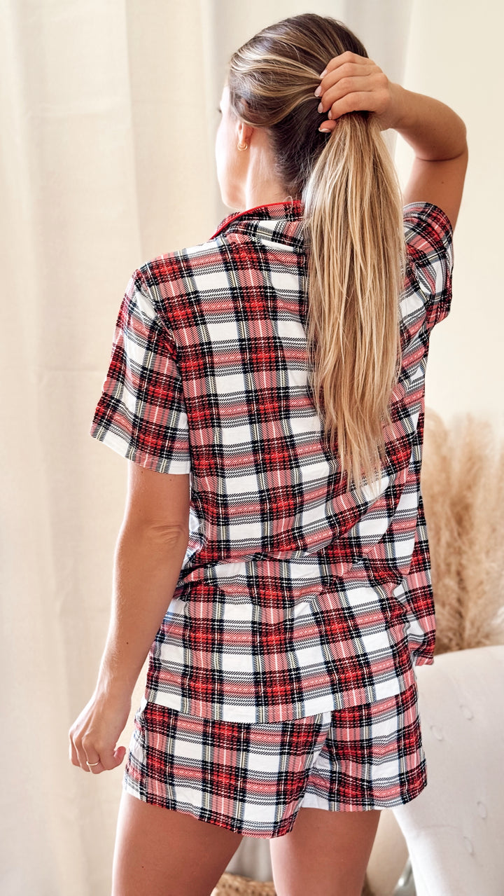 Pijama Bambú Escocés