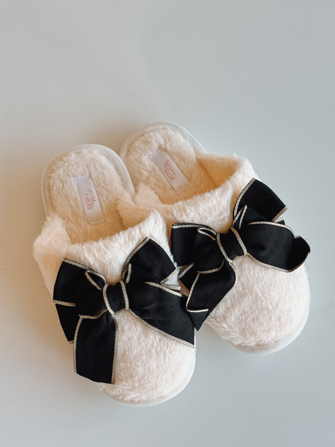 Pantuflas Ribbon Negra