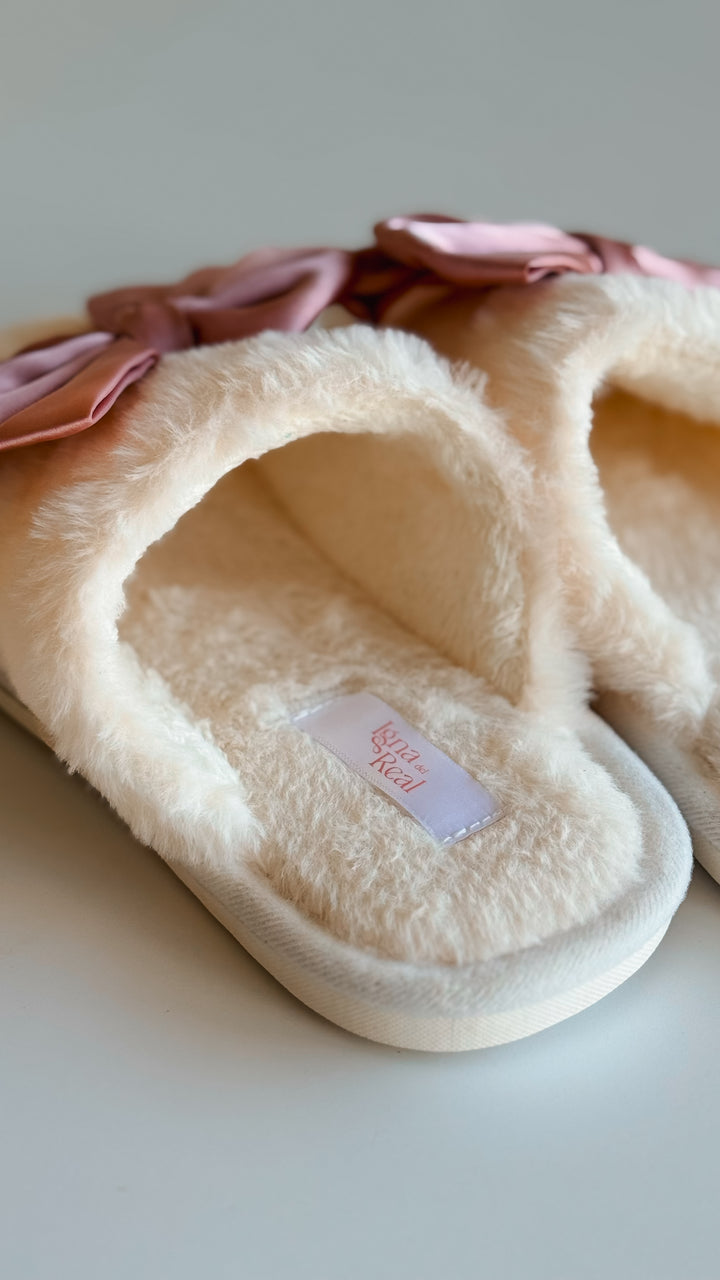 Pantuflas Ribbon Rosa