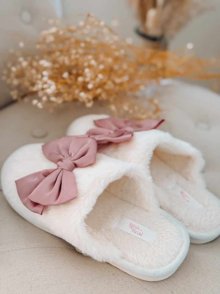 Pantuflas Ribbon Rosa