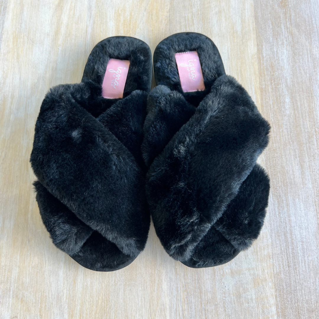 Pantuflas Negras