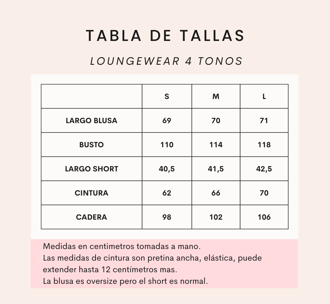 Loungewear Algodón Rosa